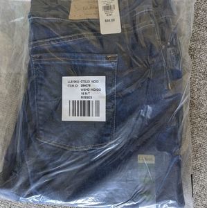 L.L.Bean 16 Medium Tall Classic Fit Women's Jeans